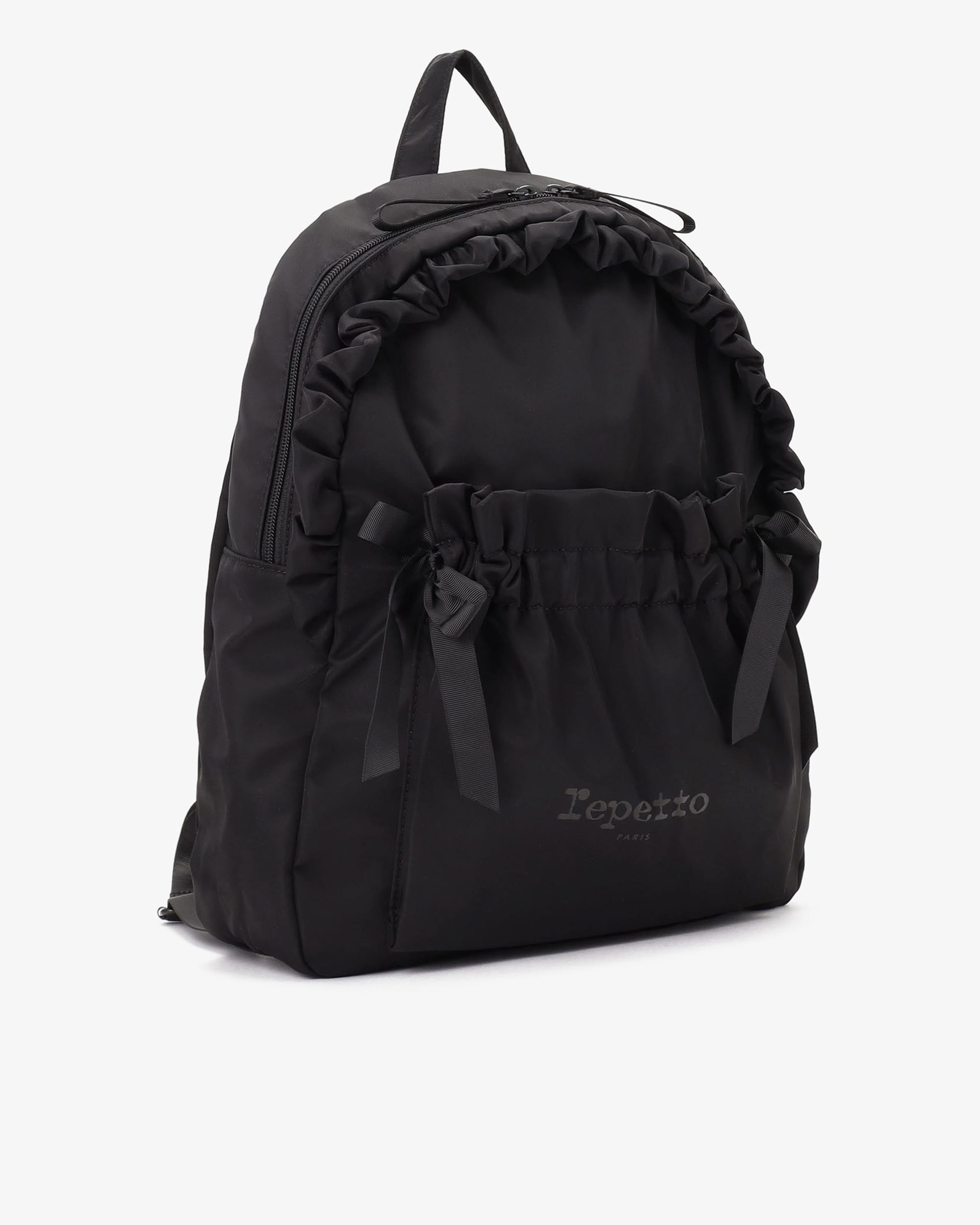 repetto美品 ボストンバッグ トートバッグ　ダンスバッグ　ナイロン　黒 repetto美品 ボストンバッグ トートバッグ ダンスバッグ ナイロン 黒