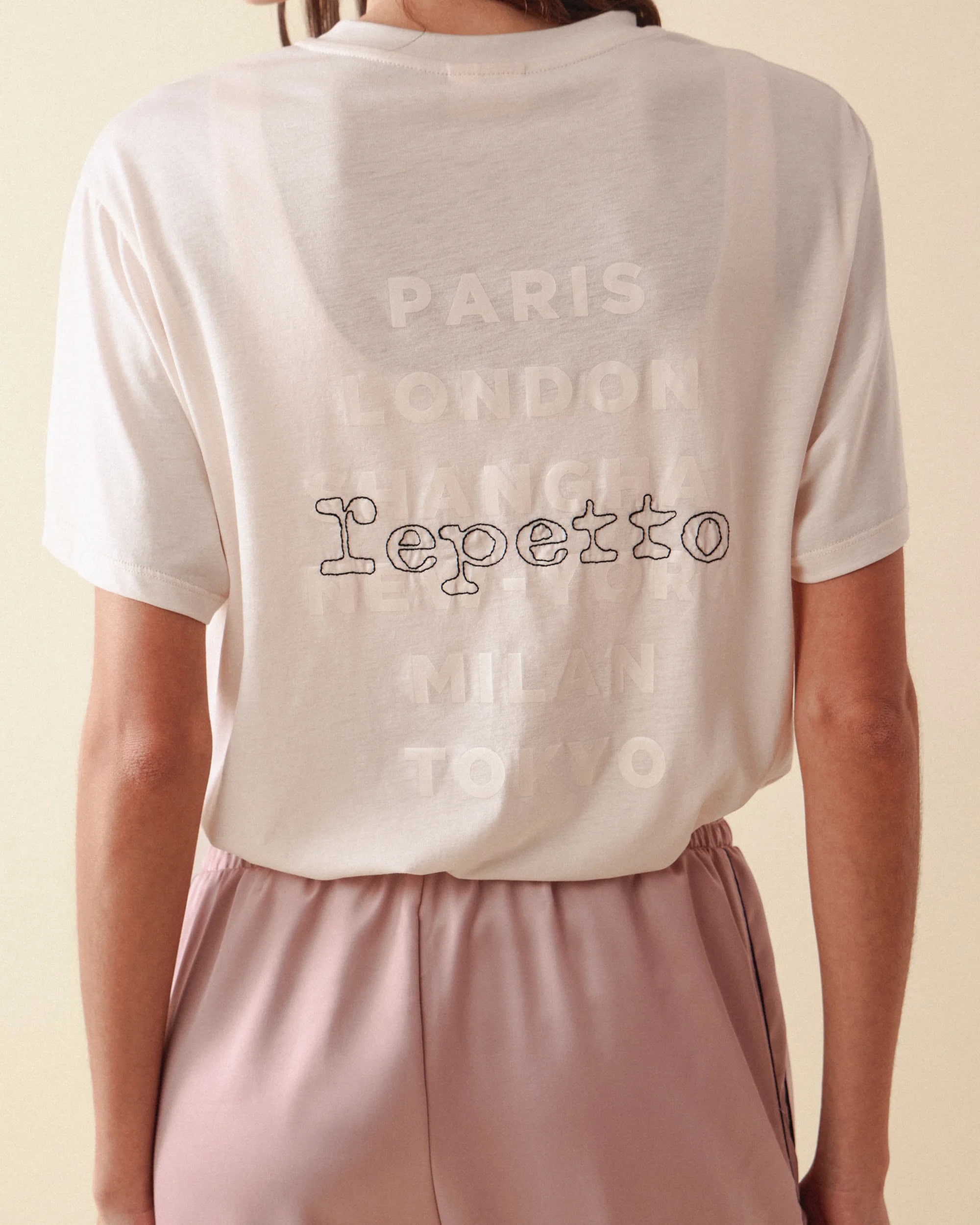 シティー ダンス グラフィック Tシャツ｜アクティブウェア | Repetto