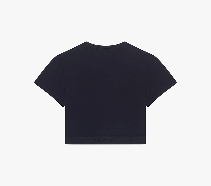 repetto バックプリント トップス 黒 Tシャツ レペット repetto バックプリント トップス 黒 Tシャツ レペット - メルカリ
