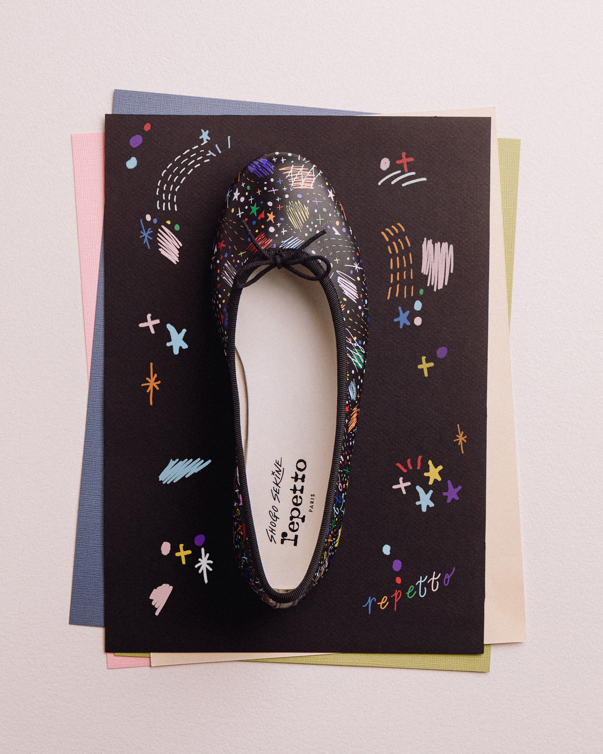 Shogo Sekine × Repetto - Cendrillon Haute バレエフラット